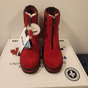 Pajar Patch size 5 Red/Black Women's Ankle Boots - display model